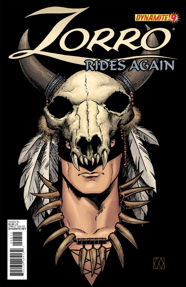 Zorro Rides Again #9 cover