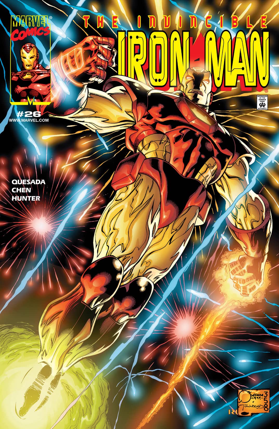 Iron Man #26 cover