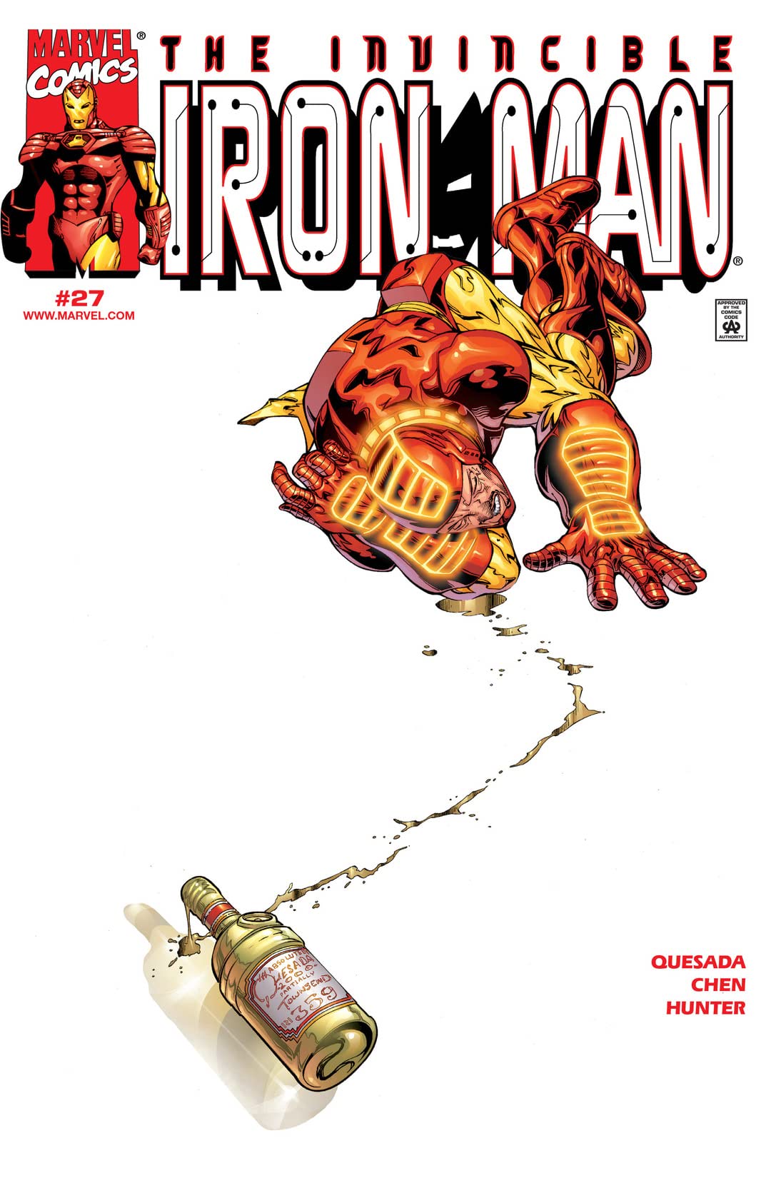 Iron Man #27 cover