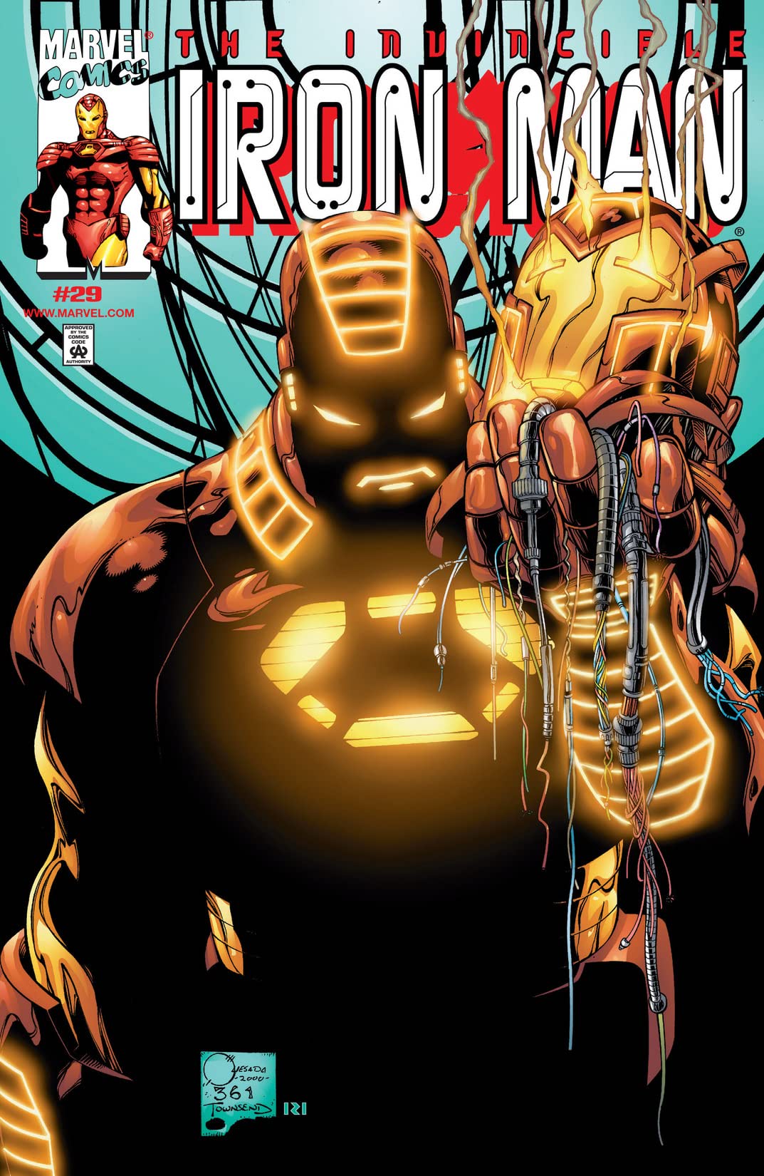 Iron Man #29 cover