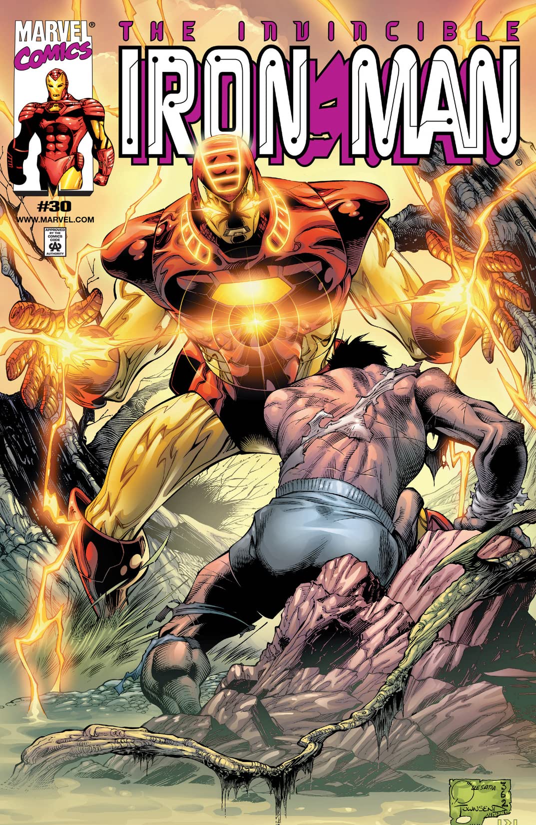 Iron Man #30 cover