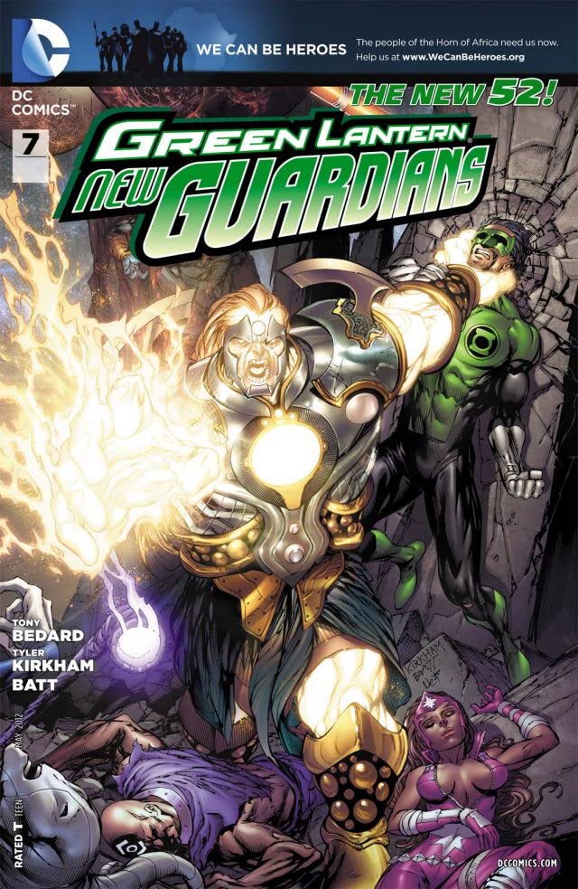 Green Lantern: New Guardians #7 cover