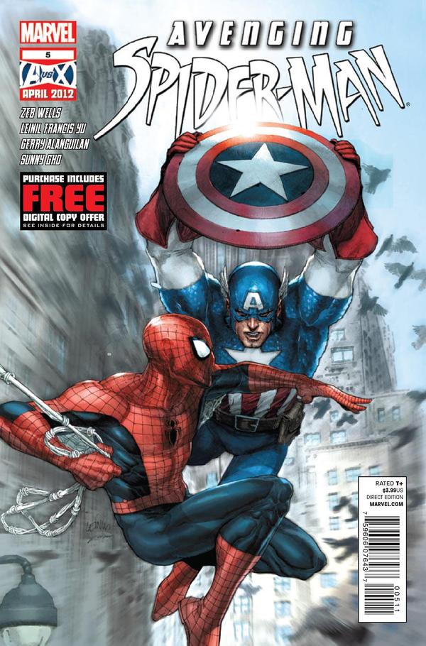 Avenging Spider-Man #5 cover