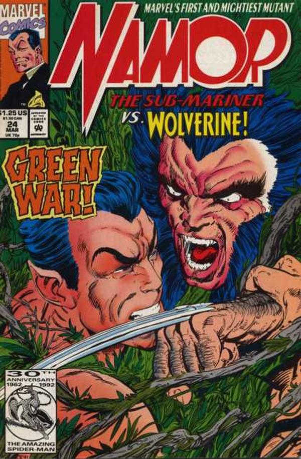 Namor, the Sub-Mariner #24 cover