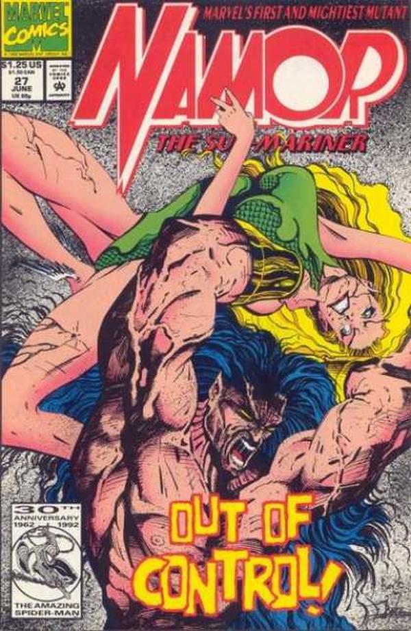 Namor, the Sub-Mariner #27 cover