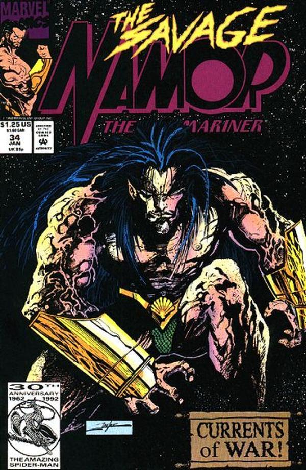 Namor, the Sub-Mariner #34 cover