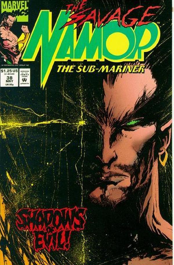 Namor, the Sub-Mariner #38 cover