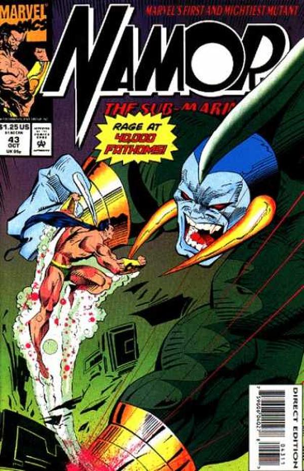 Namor, the Sub-Mariner #43 cover