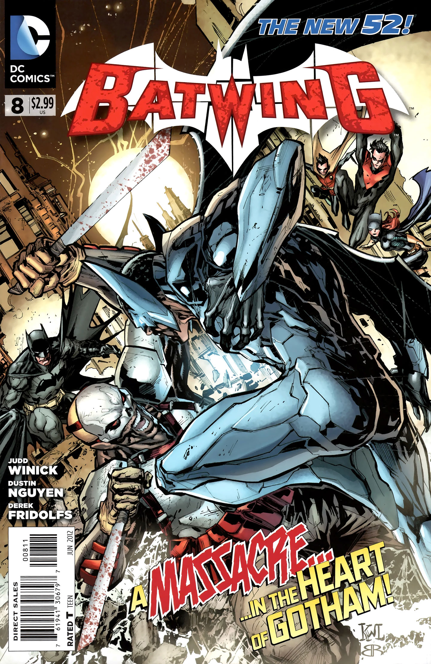 Batwing #8 cover