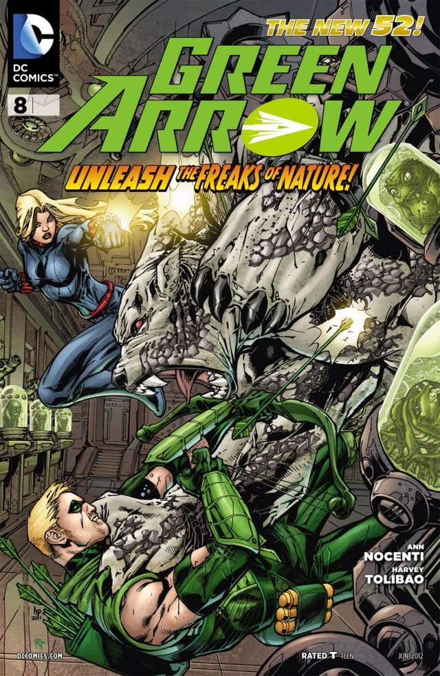 Green Arrow #8 cover