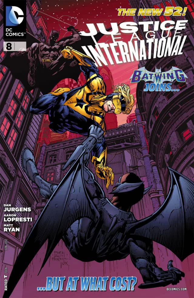 Justice League International #8 cover