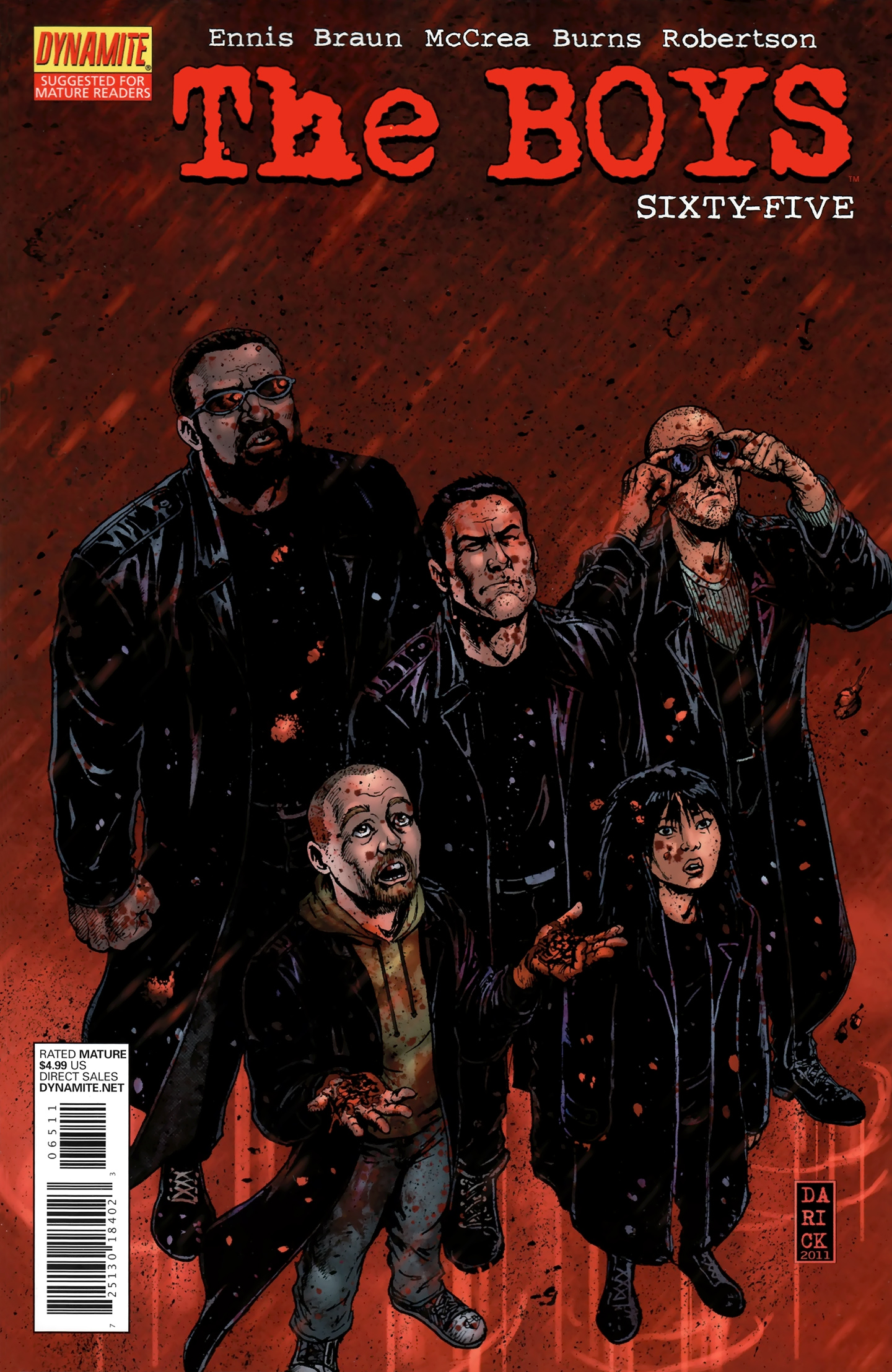 The Boys #65 cover
