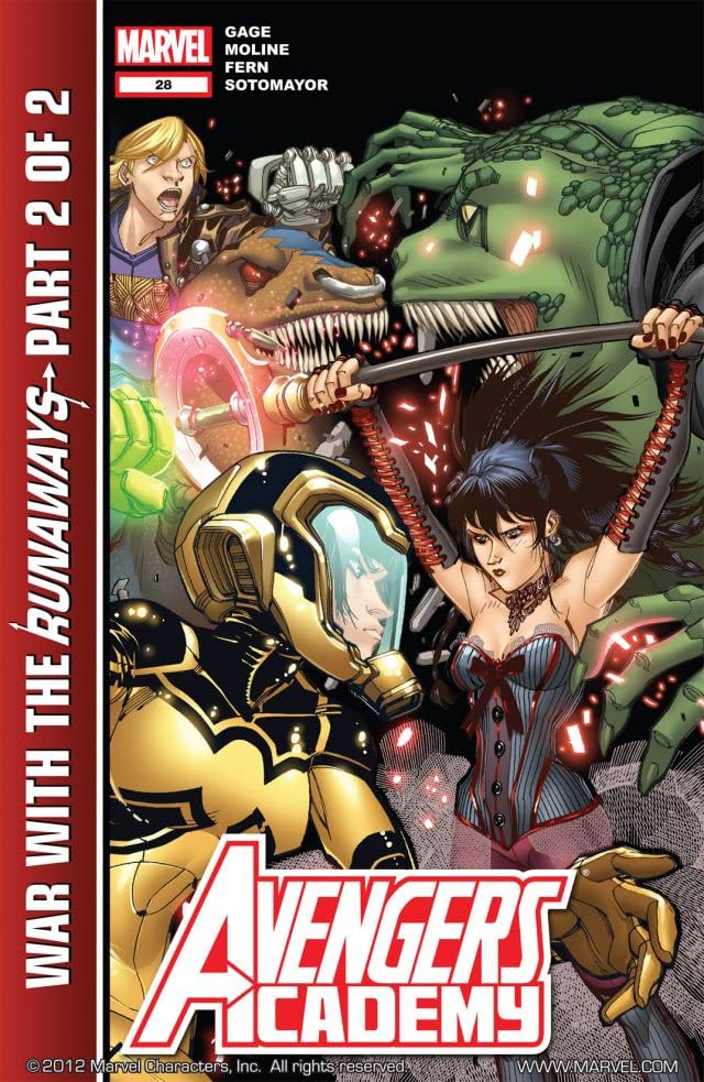 Avengers Academy #28 cover