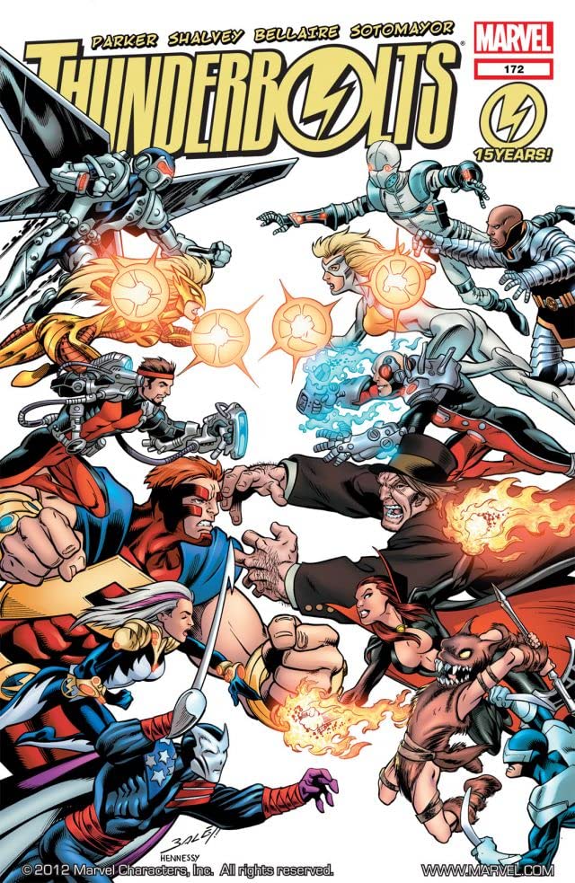 Thunderbolts #172 cover
