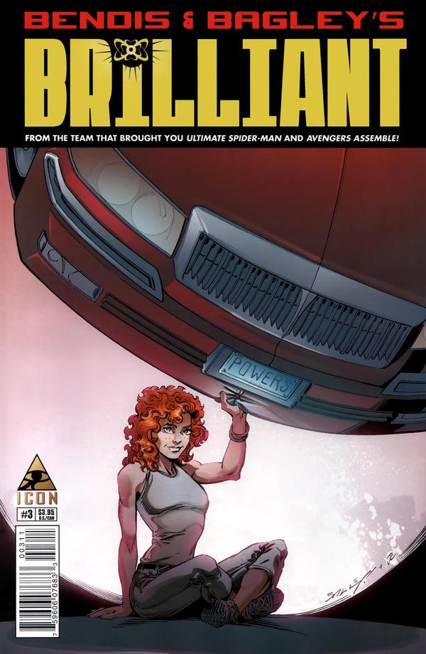 Brilliant #3 cover