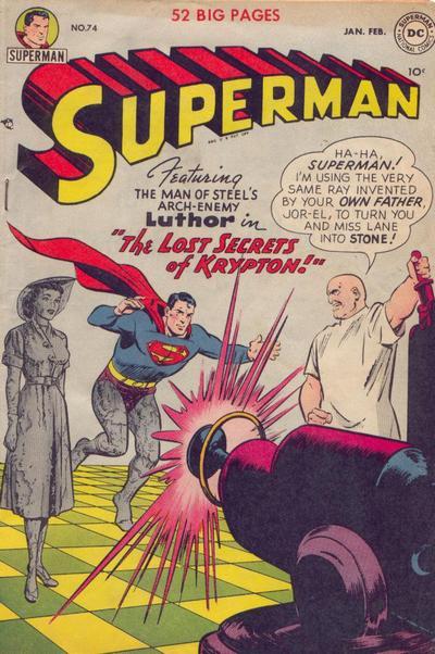 Superman #74 cover