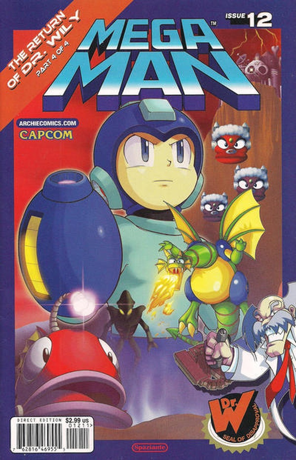 Mega Man #12 cover