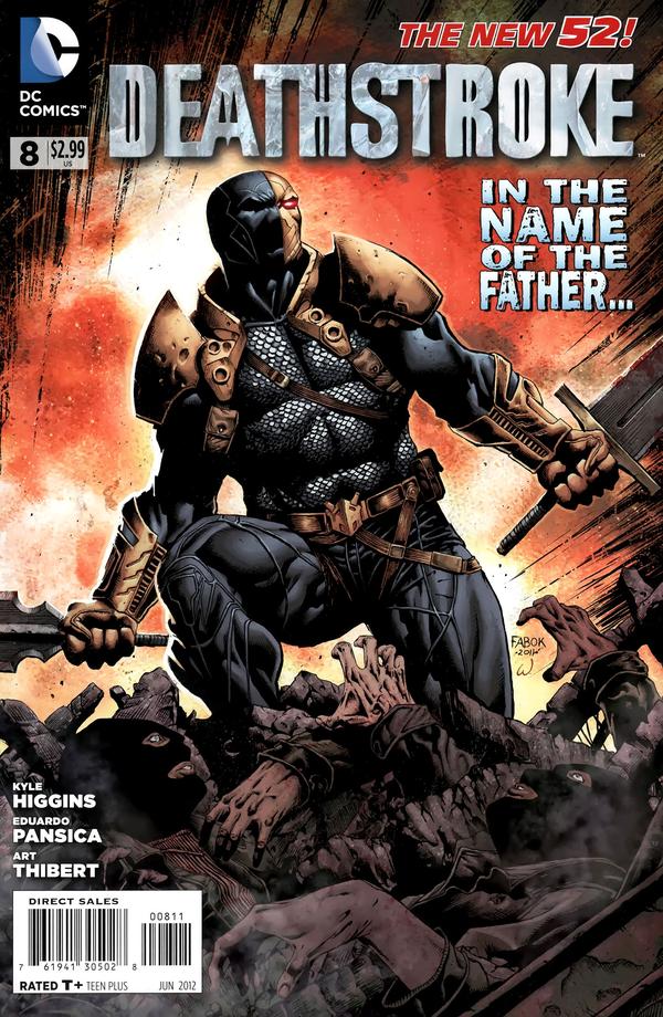 Deathstroke #8 cover