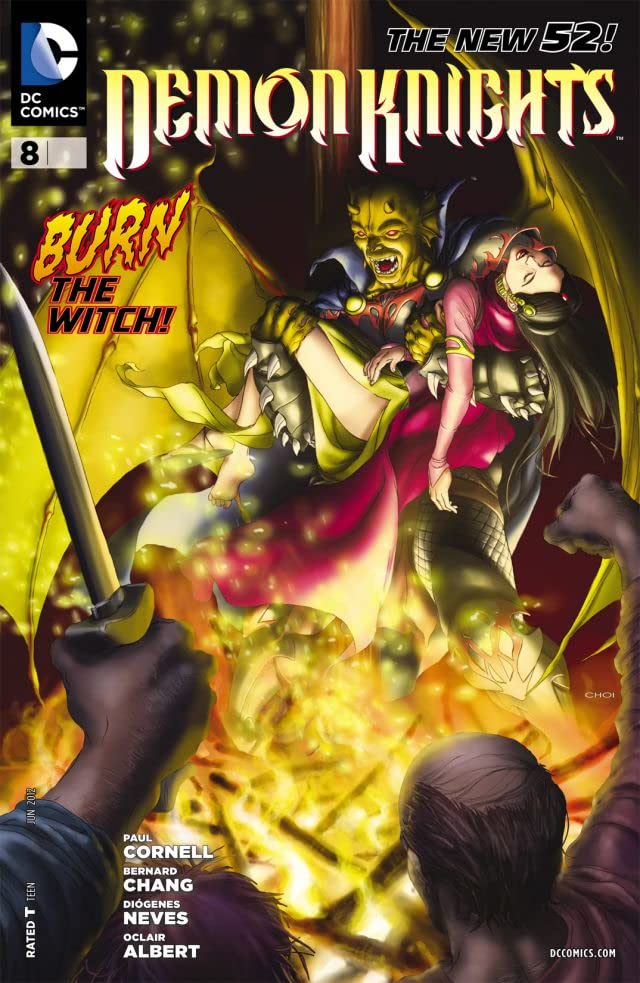Demon Knights #8 cover