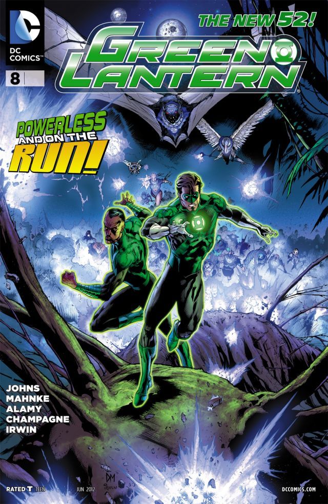 Green Lantern #8 cover