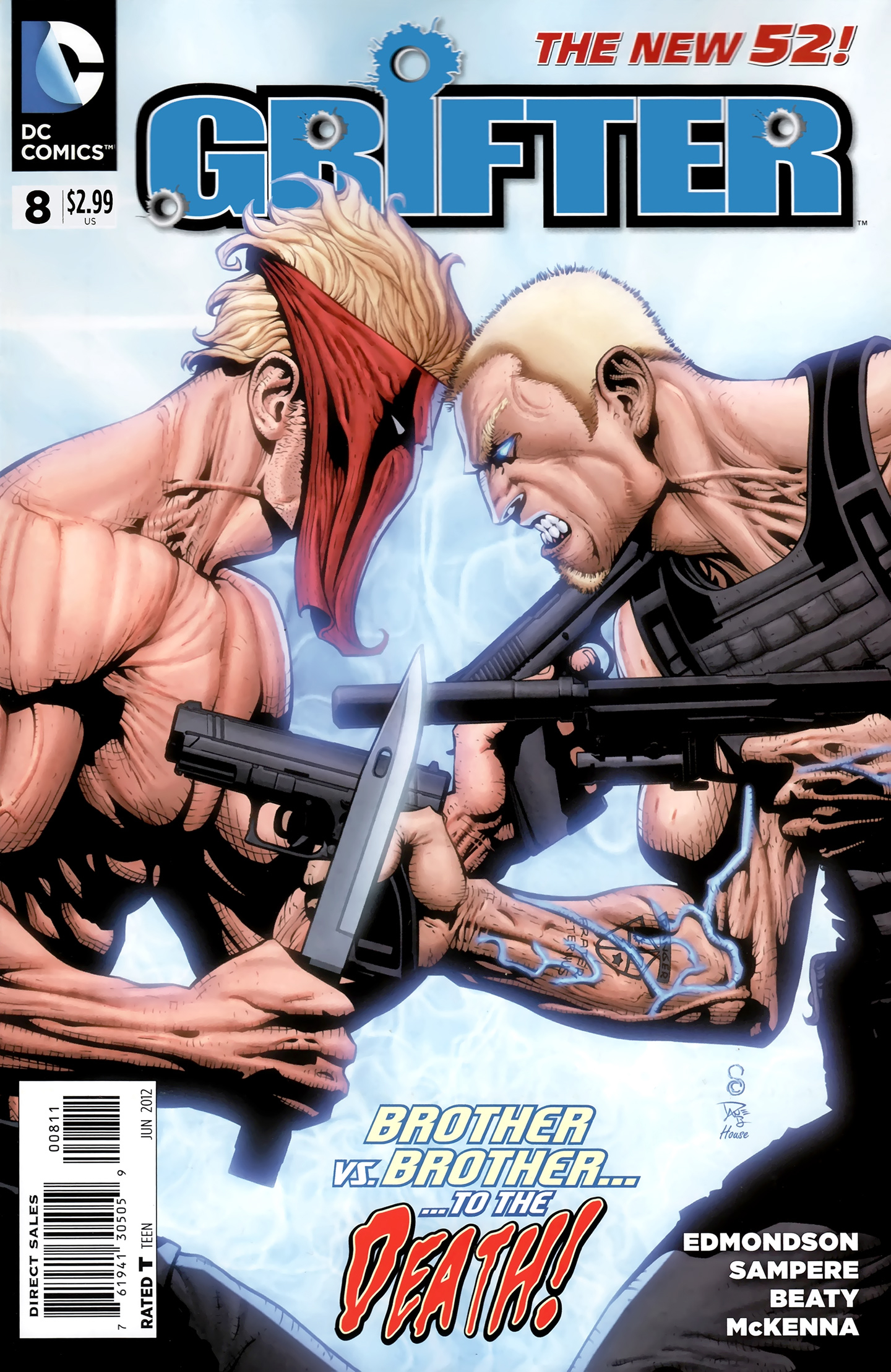 Grifter #8 cover