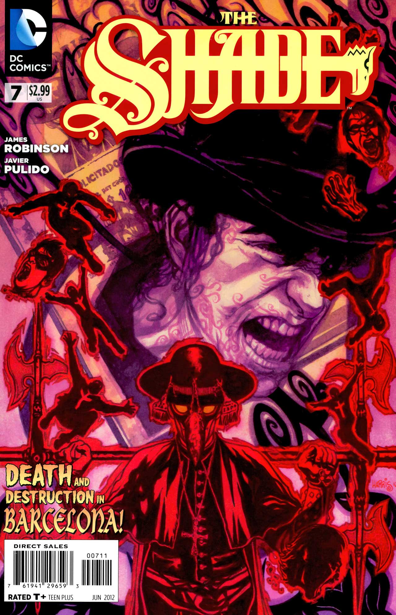 The Shade #7 cover