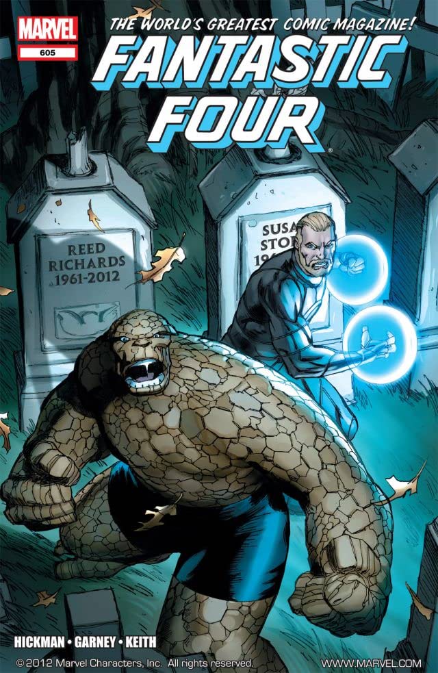 Fantastic Four #605 cover