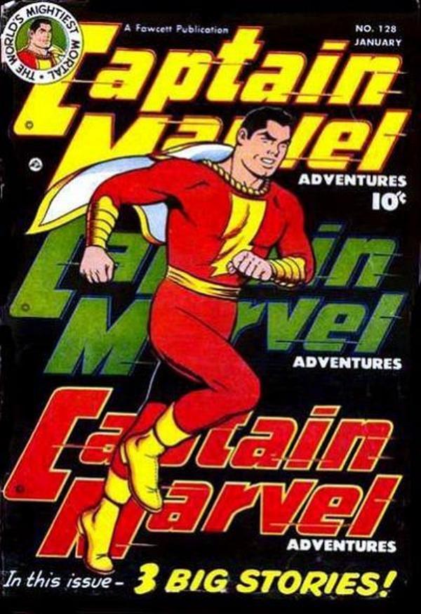 Captain Marvel Adventures #128 cover