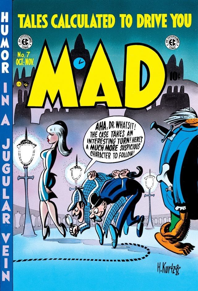 Mad #7 cover