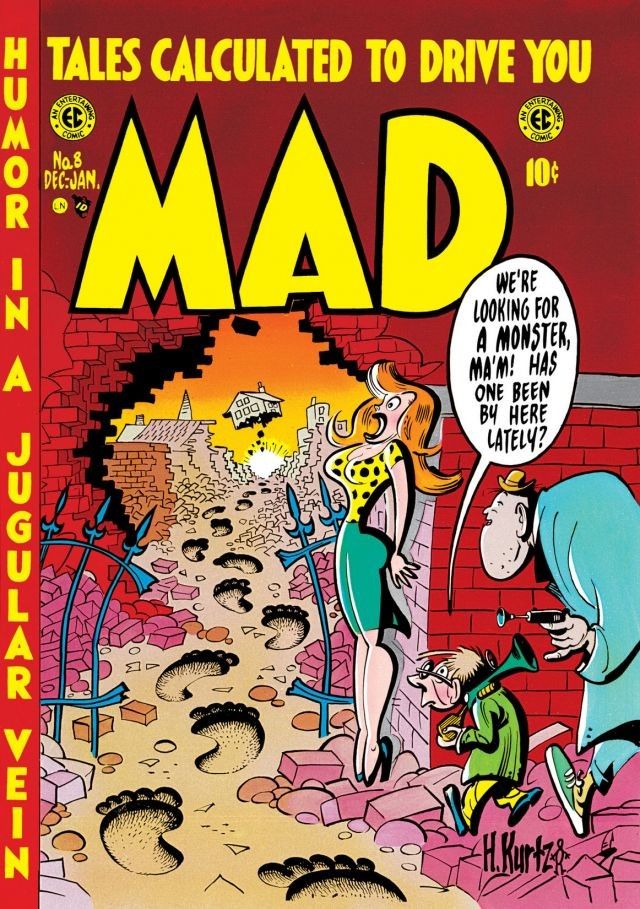 Mad #8 cover