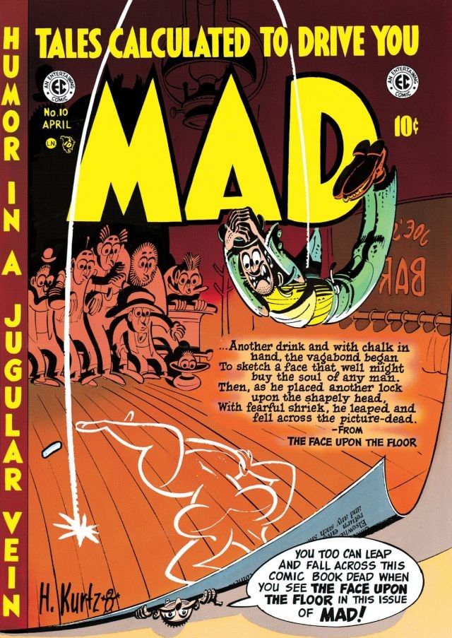 Mad #10 cover