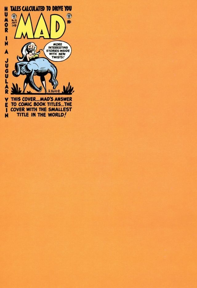 Mad #13 cover