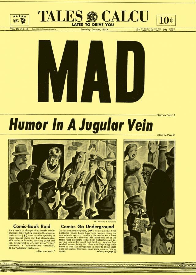 Mad #16 cover