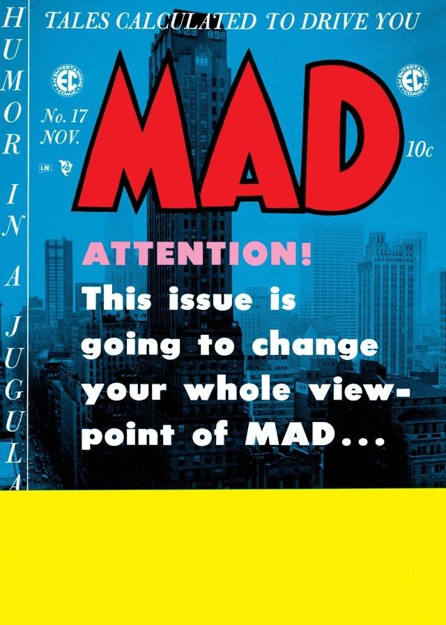 Mad #17 cover