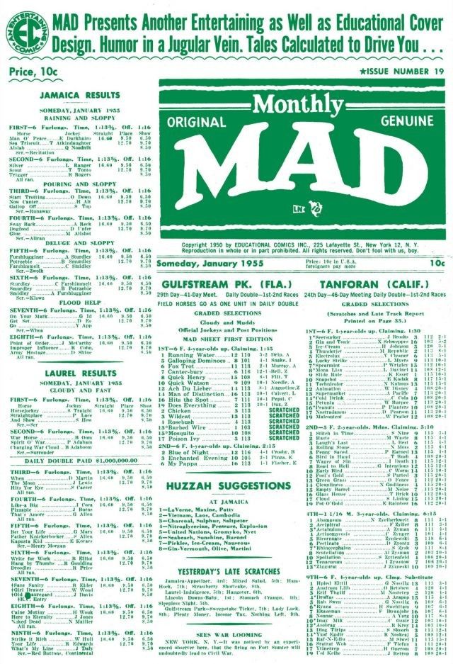 Mad #19 cover