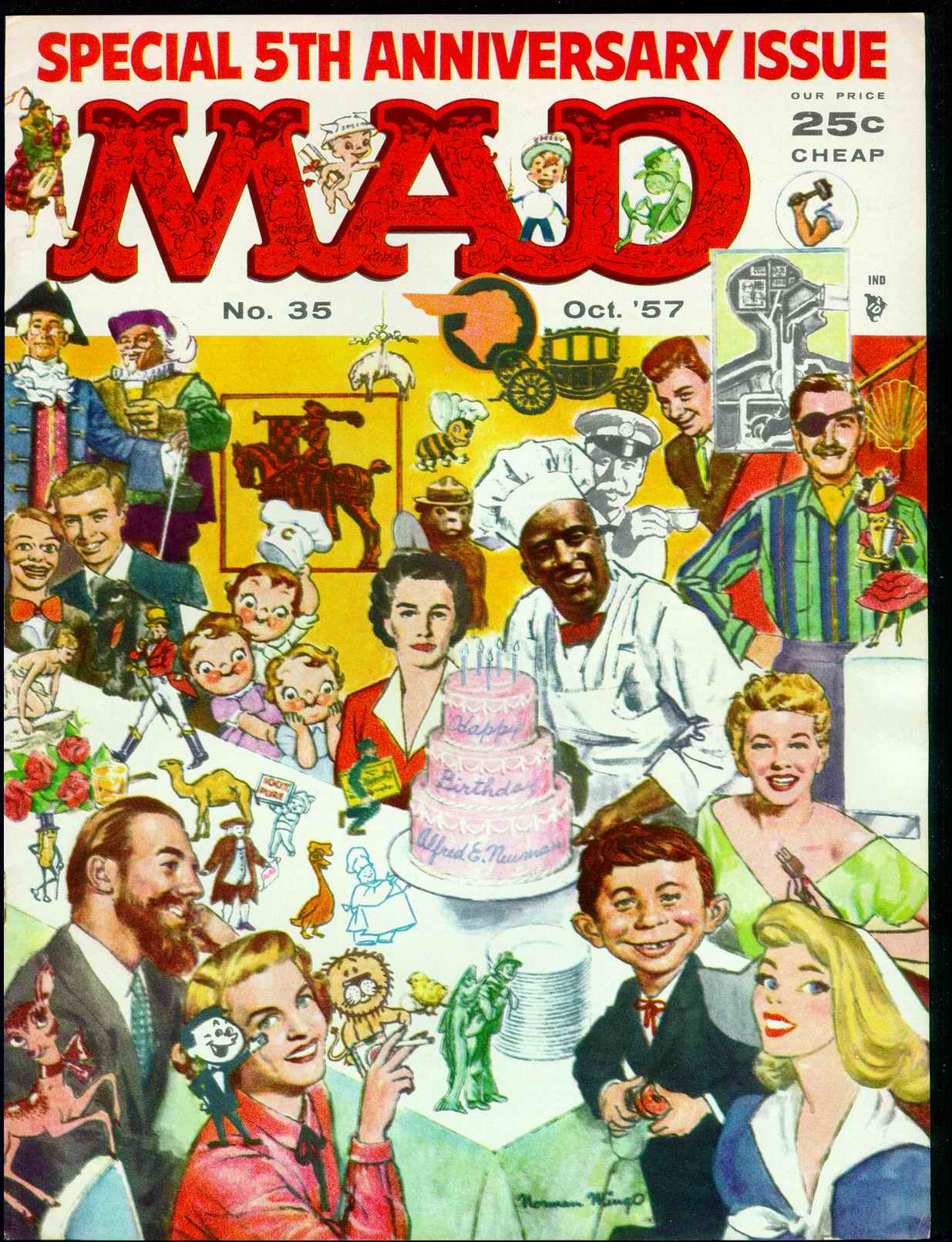 Mad #35 cover