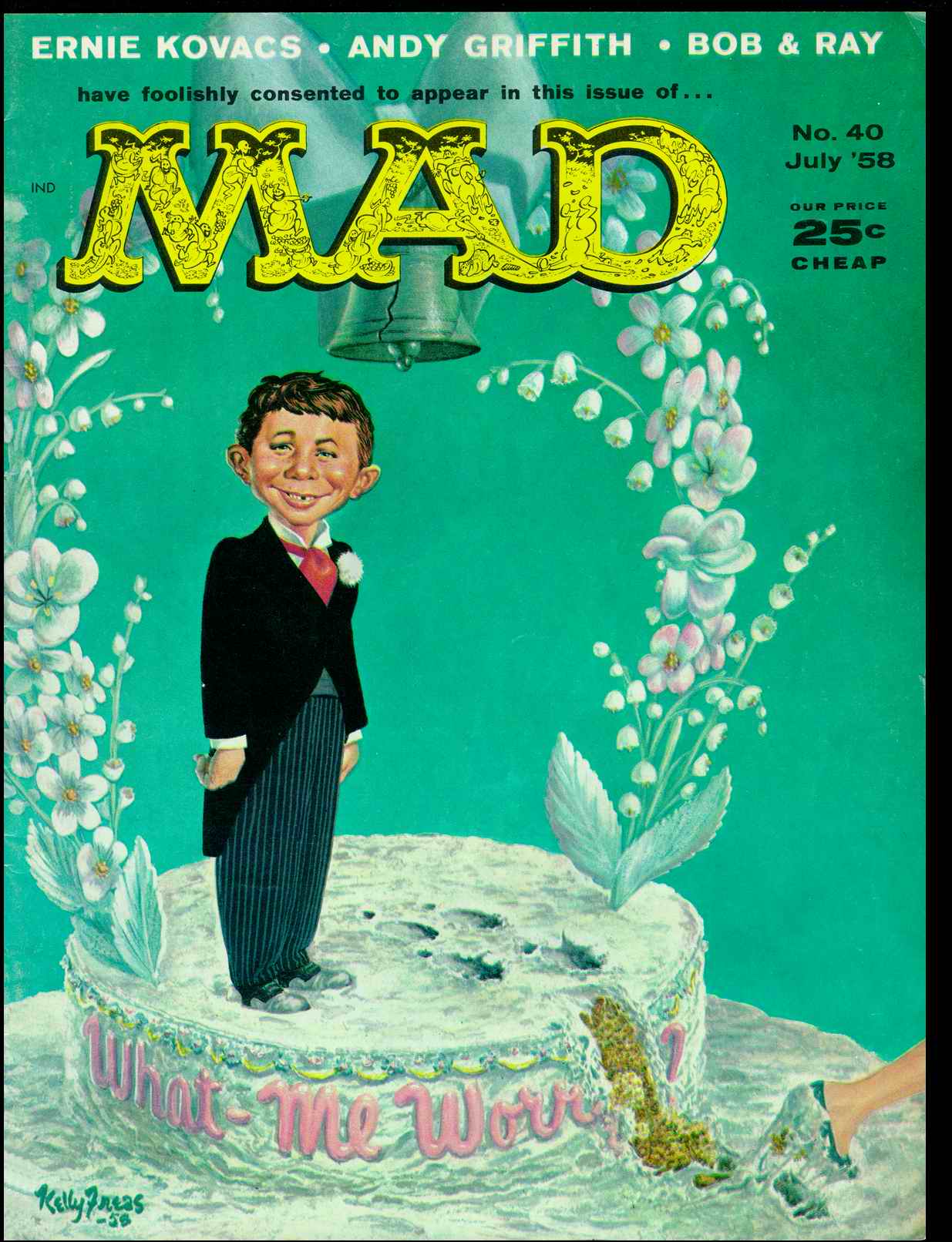 Mad #40 cover