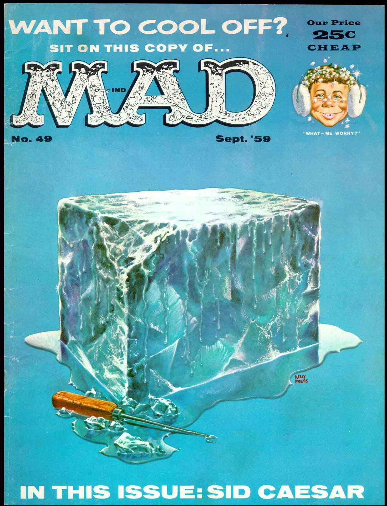 Mad #49 cover