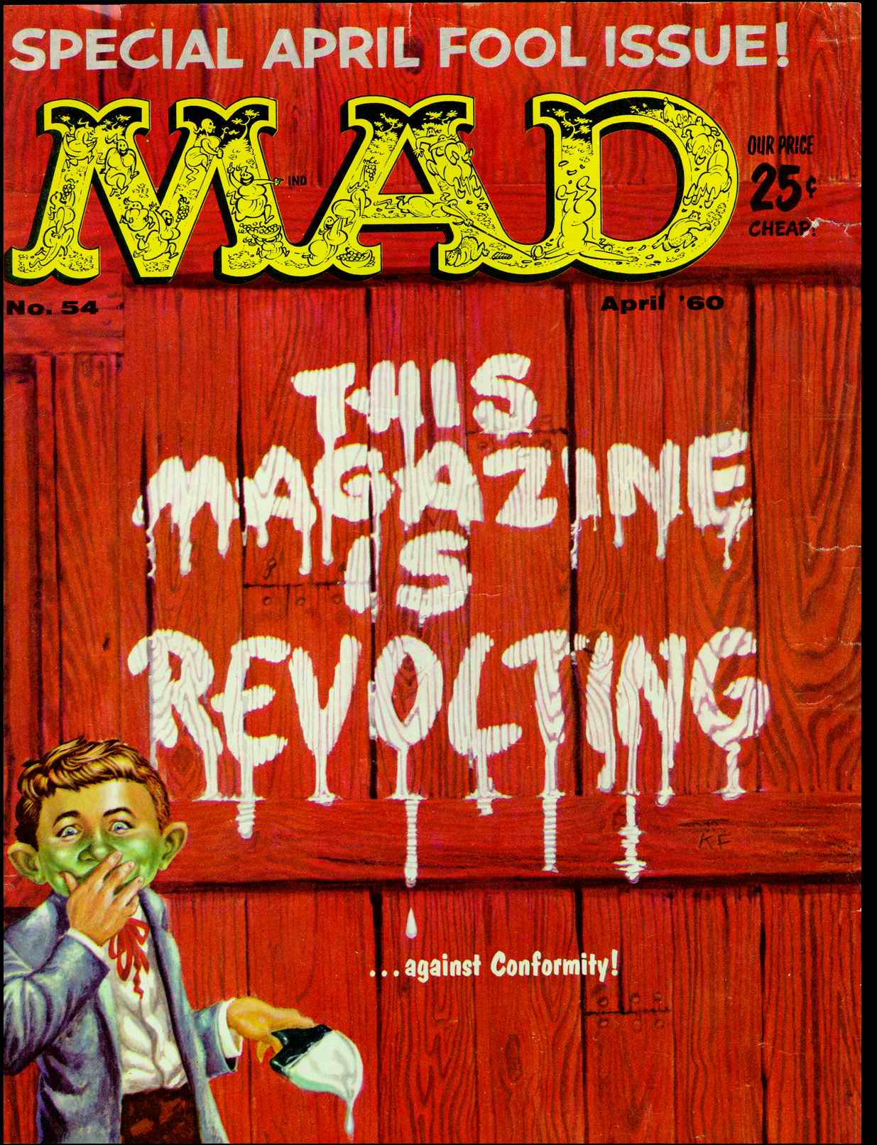 Mad #54 cover