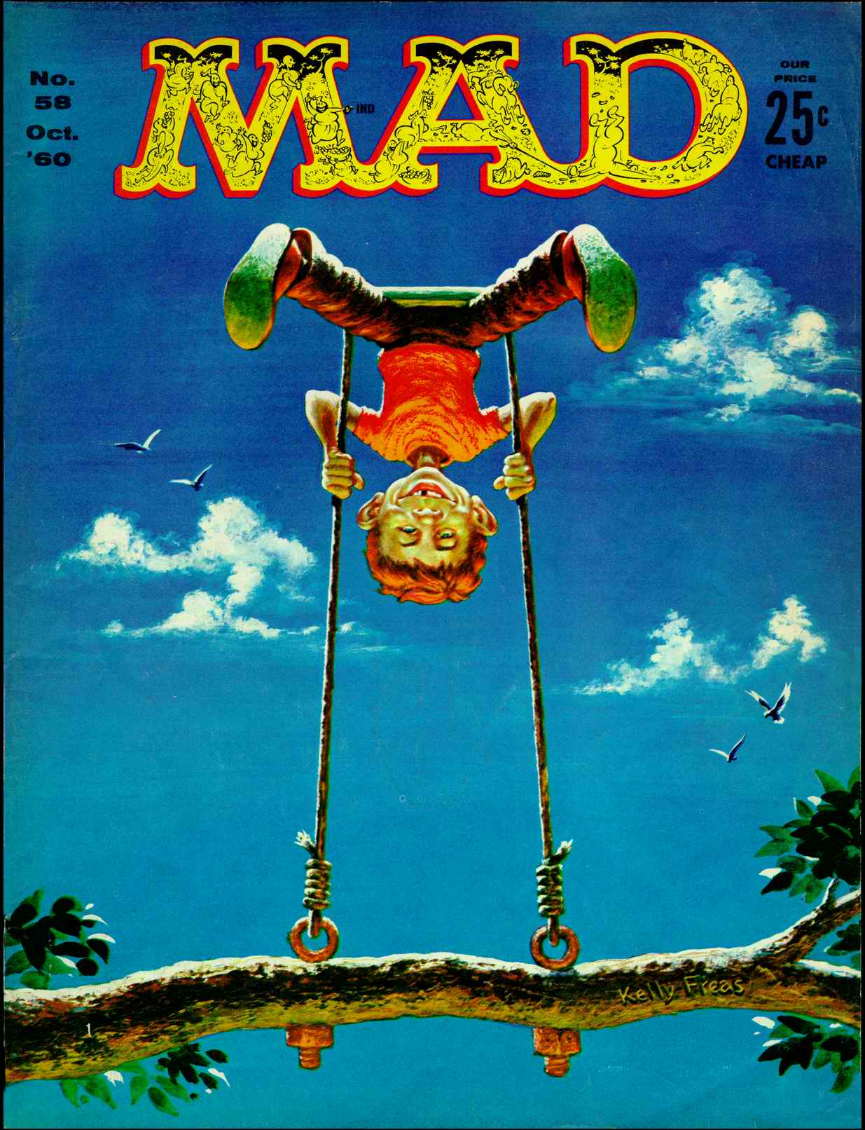 Mad #58 cover