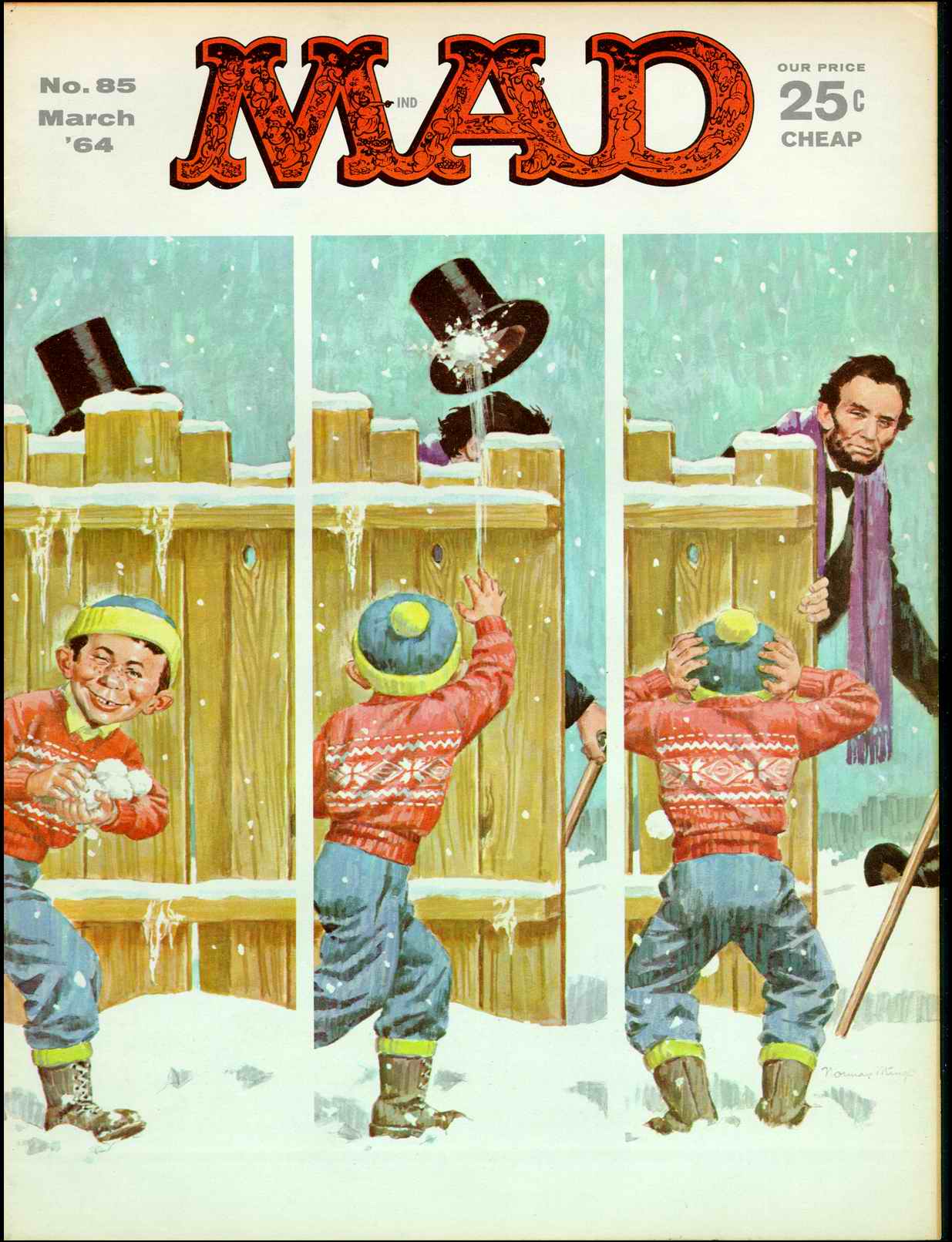 Mad #85 cover