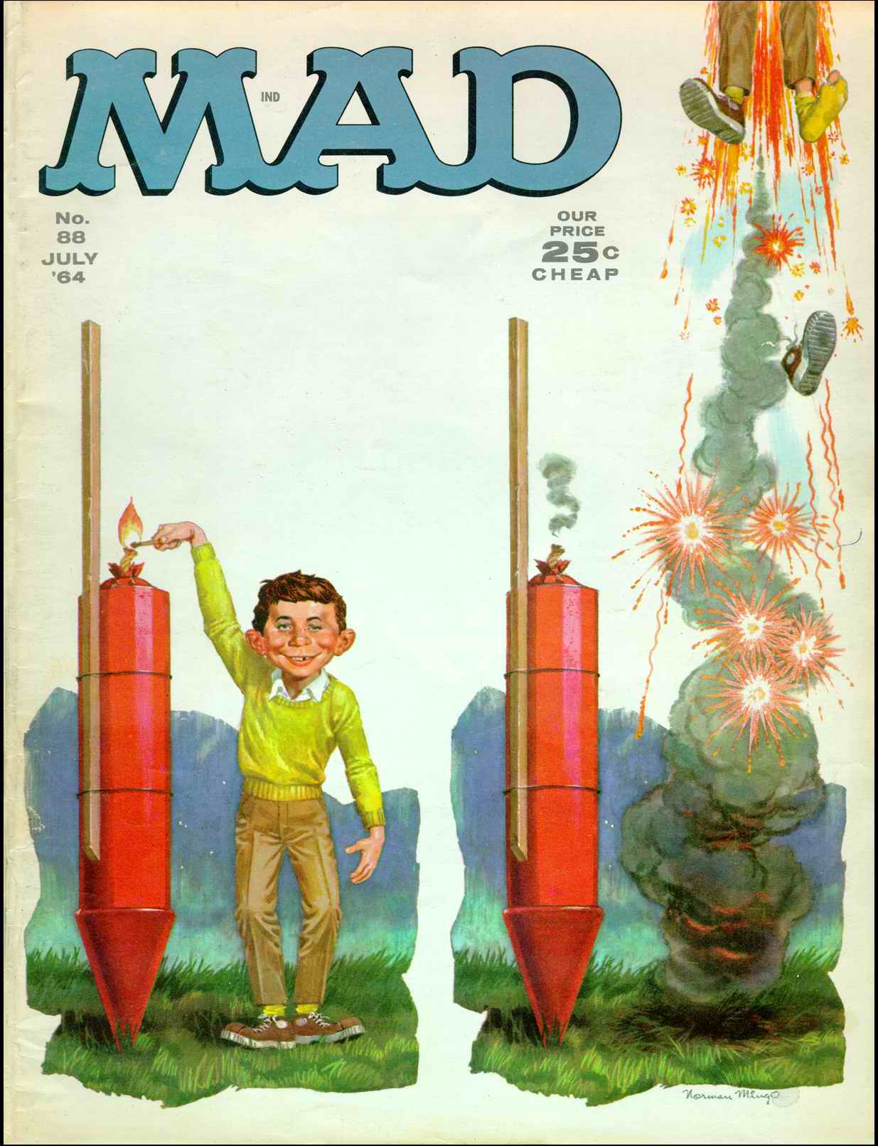Mad #88 cover