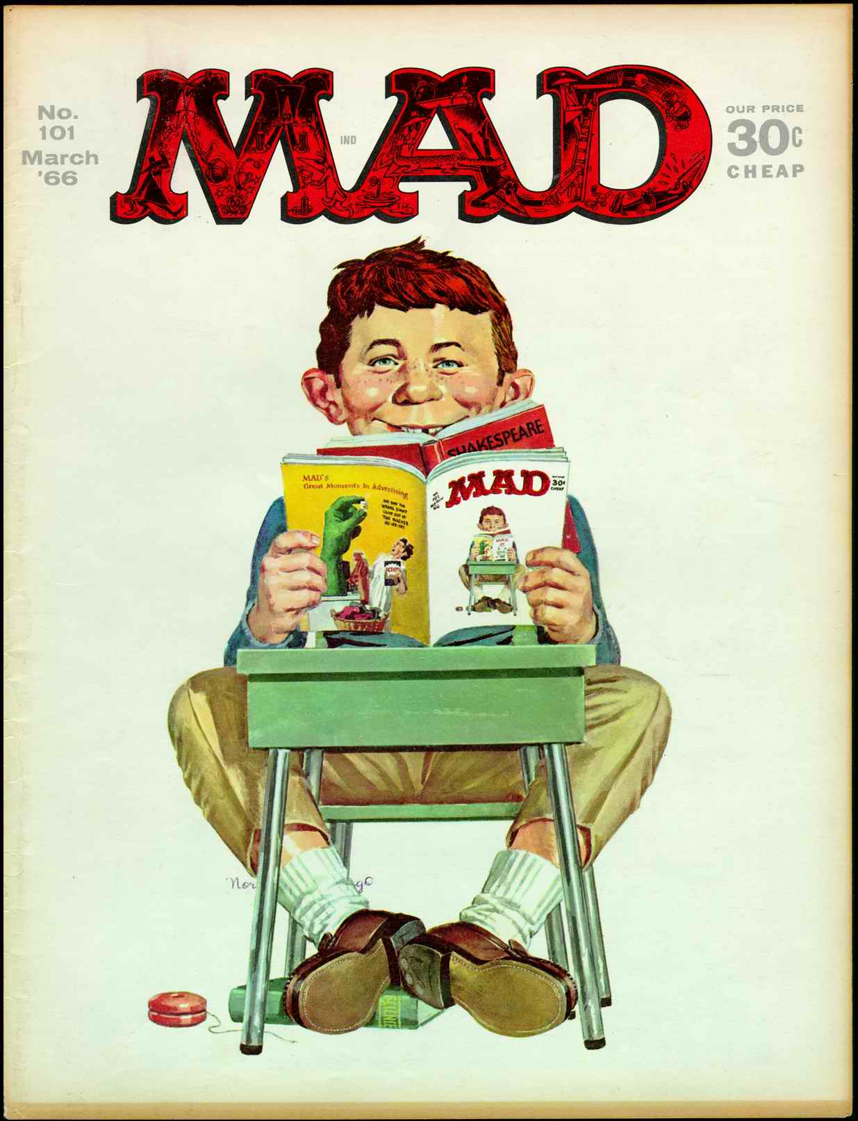 Mad #101 cover