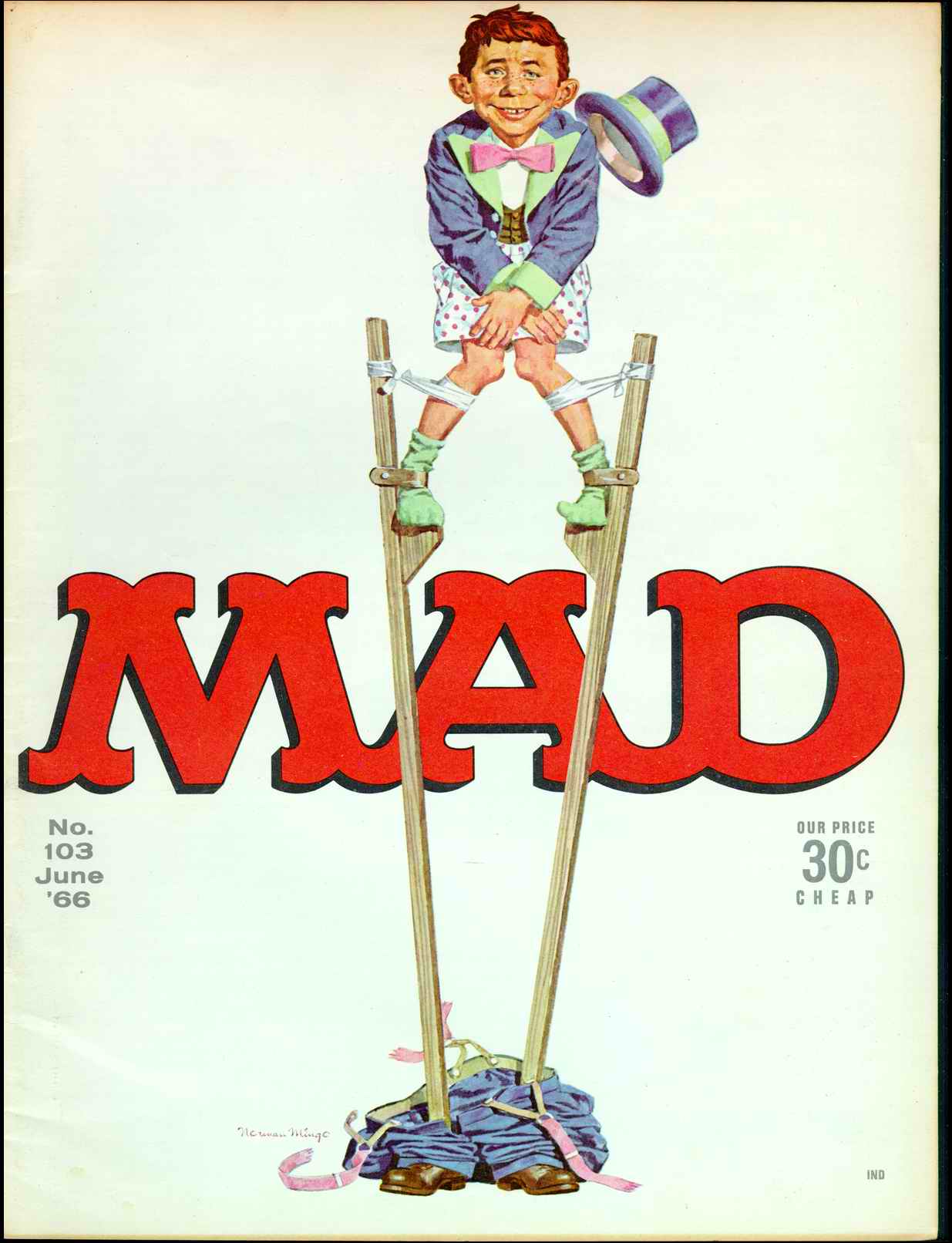 Mad #103 cover