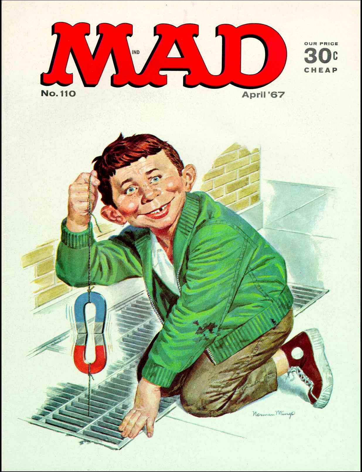 Mad #110 cover