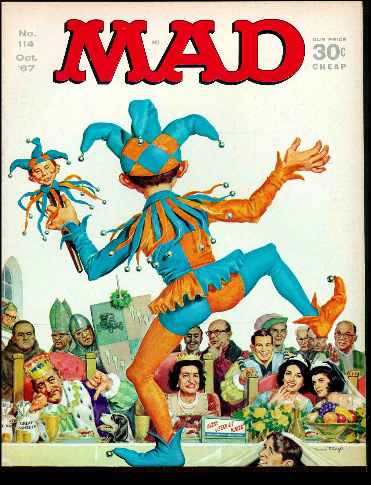 Mad #114 cover