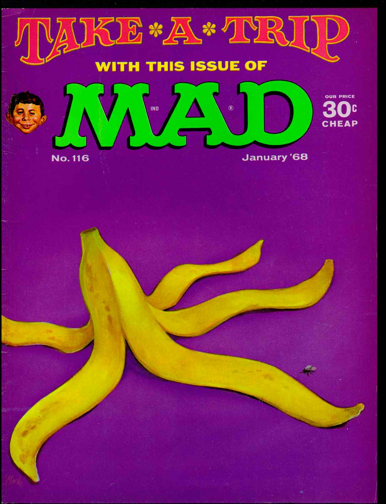 Mad #116 cover
