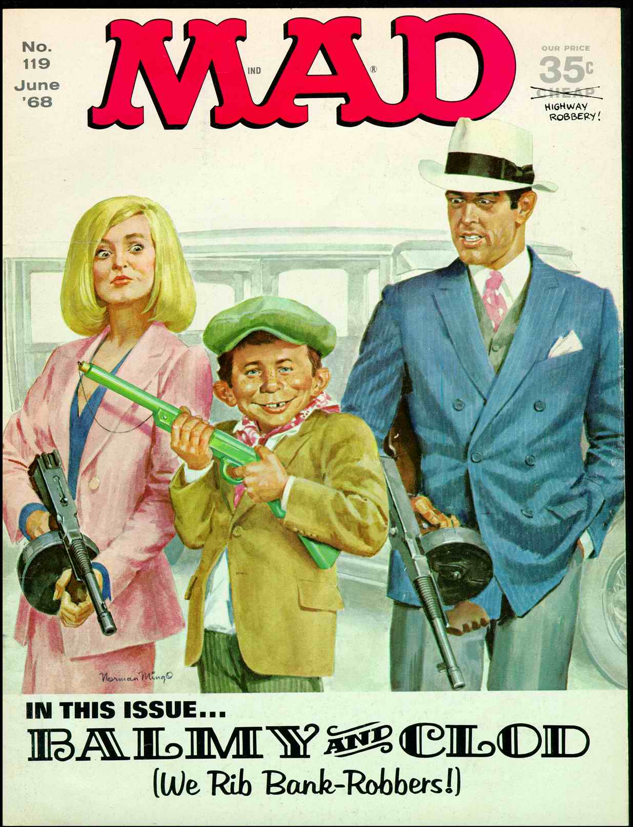 Mad #119 cover