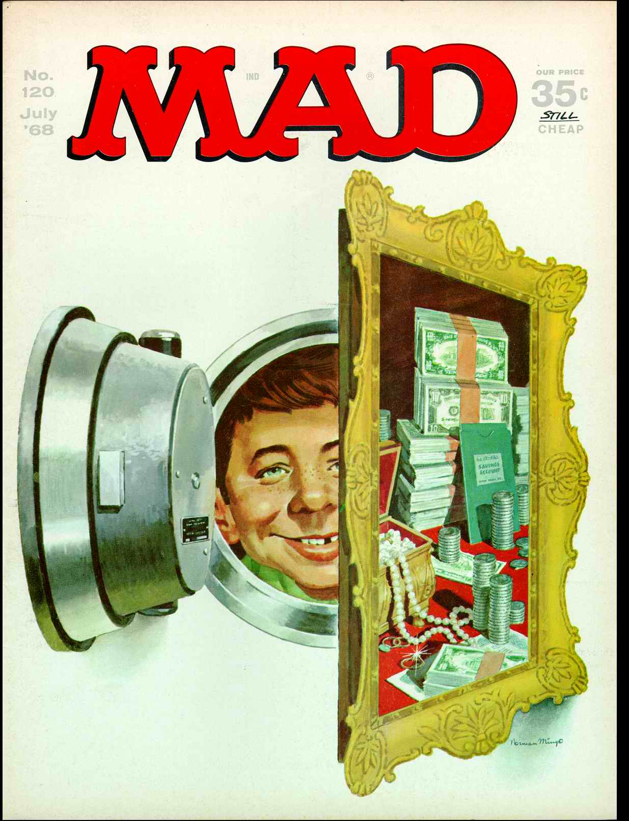 Mad #120 cover