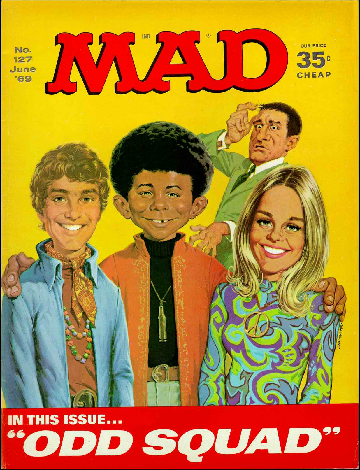 Mad #127 cover